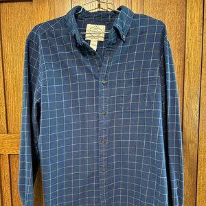 Men's Warm St. John's Bay Winter Shirt.  Size Large